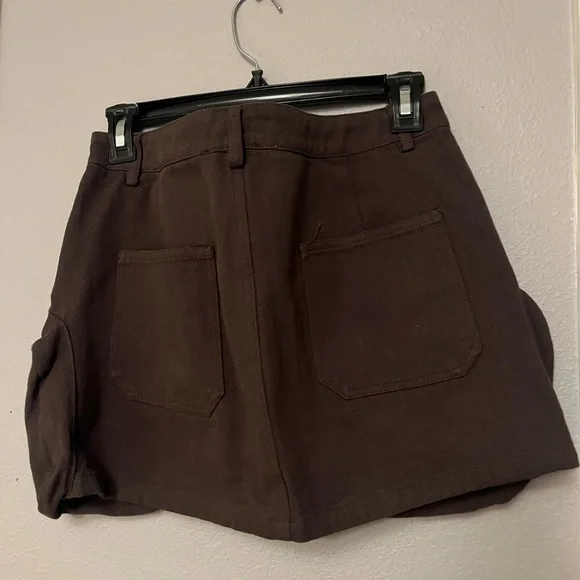 Fashion Nova It's All Mine Cargo Skirt - Charcoal - Picture 3 of 3